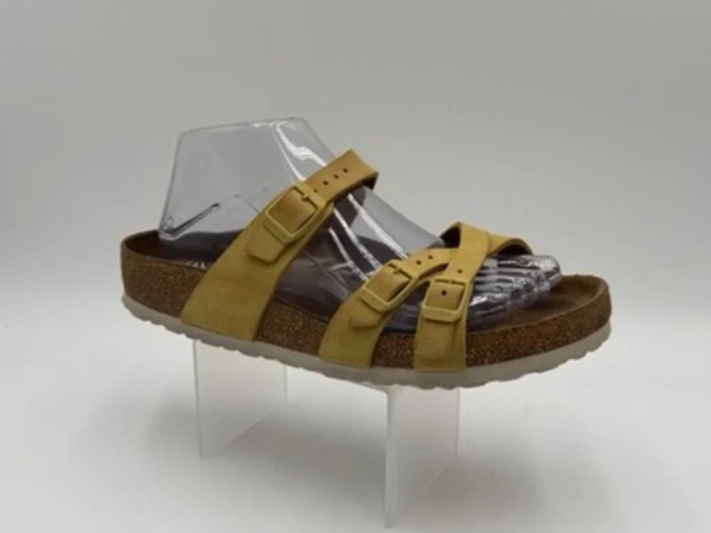 Birkenstock Franca Women’s Size US 8 EU 39 Soft Footbed Sandal In Popcorn